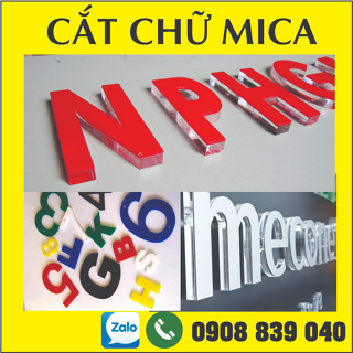 CẮT KHẮC MICA THEO YÊU CẦU